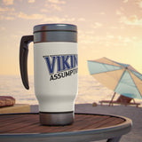 Assumption Stainless Steel Travel Mug with Handle, 14oz