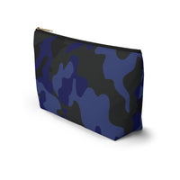 Bag Under My Eyes - Accessory Pouch w T-bottom - Blue Camo