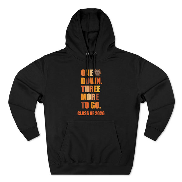 One Down Class of 2026 Unisex Premium Pullover Hoodie