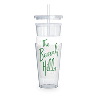 The Beverly Hills Plastic Tumbler with Straw