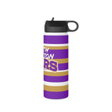 North Royalton Bears stainless steel cup  -STRIPES - Stainless Steel Water Bottle, Standard Lid