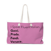 Fluent Italian - light pink