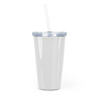 American world tour Plastic Tumbler with Straw