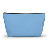 Light blue I speak fluent Italian Accessory Pouch w T-bottom