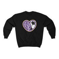 Bears Soccer Heart Unisex Heavy Blend™ Crewneck Sweatshirt
