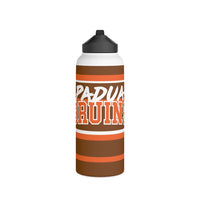 Padua Bruins Stainless Steel Water Bottle, Standard Lid