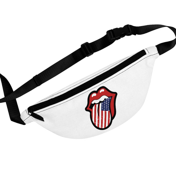 American 🇺🇸 world tour white Fanny pack