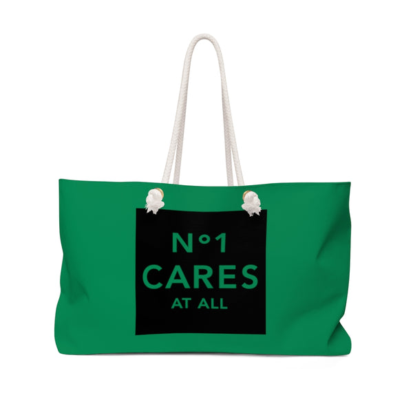 No 1 cares green Weekender Bag