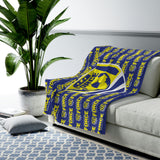 Force Pattern Velveteen Plush Blanket - 2 Sizes