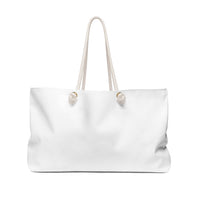 Good vibes square weekend tote