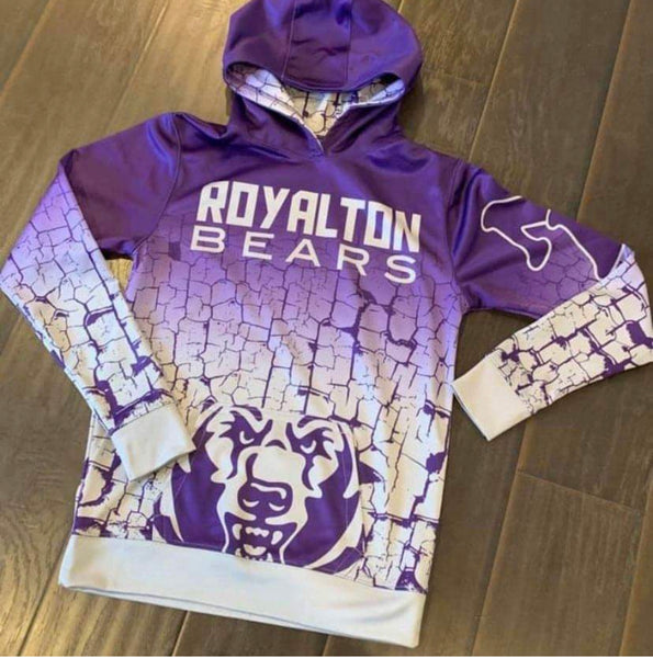 Custom hoodie Royalton Bears