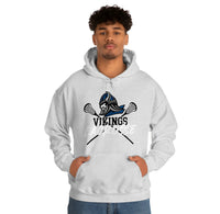 CUSTOM NAME lax Vikings adult hoodie adult