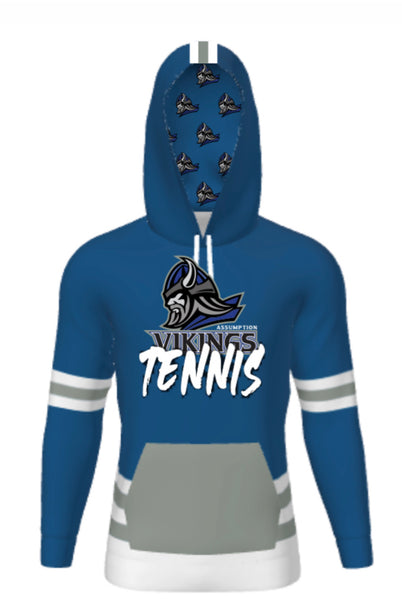 Assumption tennis sublimated hoodie   hoodie