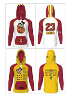 Brecksville basketball sublimated hoodie